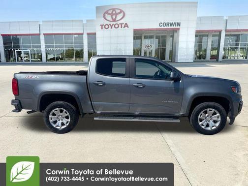 Satin Steel Metallic 2022 Chevrolet Colorado LT