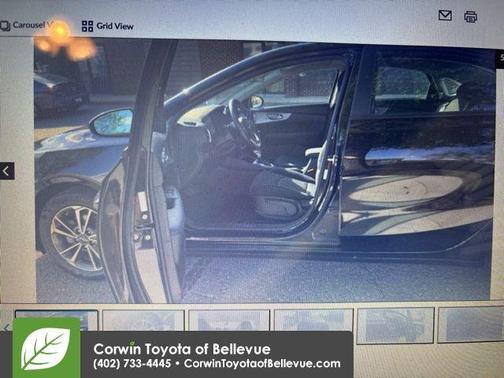 Aurora Black 2023 Kia Forte LXS