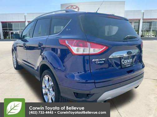 Deep Impact Blue 2014 Ford Escape Titanium