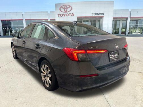 Gray Metallic 2024 Honda Civic LX