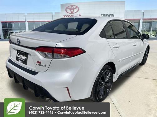 Wind Chill Pearl 2023 Toyota Corolla Hybrid SE