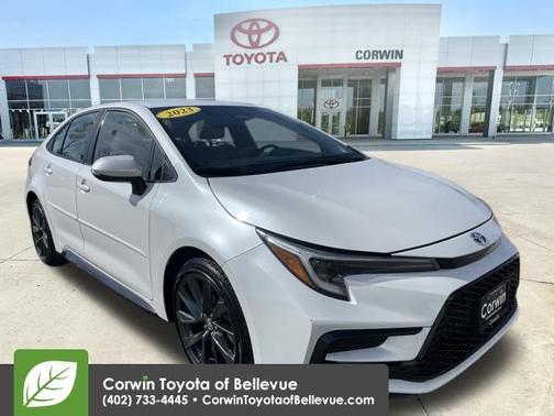 Wind Chill Pearl 2023 Toyota Corolla Hybrid SE