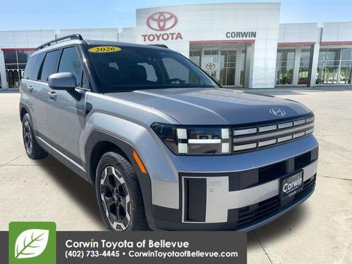 Shimmering Silver Pearl 2026 Hyundai SANTA FE SEL 2.4