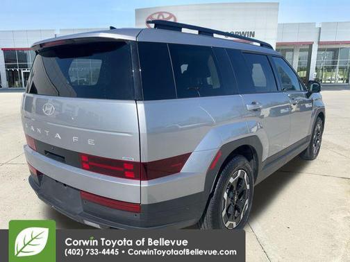 Shimmering Silver Pearl 2026 Hyundai SANTA FE SEL 2.4