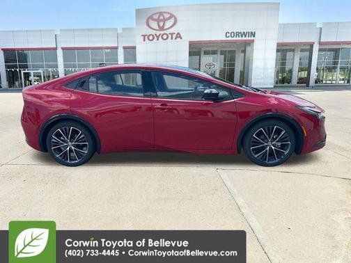 Supersonic Red 2025 Toyota Prius Limited