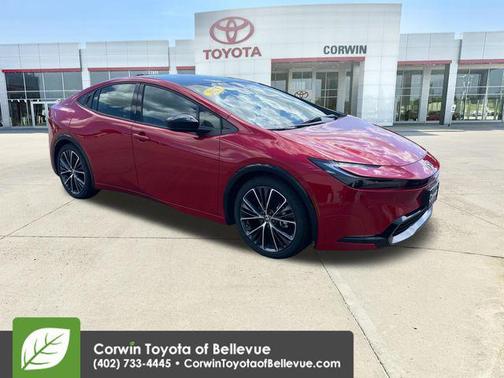 Supersonic Red 2025 Toyota Prius Limited