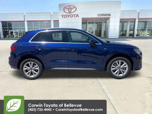 Navarra Blue Metallic 2025 Audi Q3 Premium 45 TFSI S line quattro Tiptronic