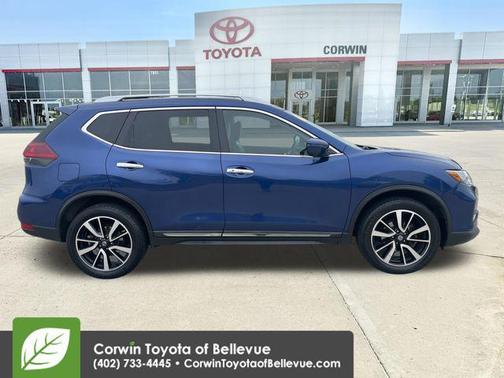 Caspian Blue Metallic 2020 Nissan Rogue SL