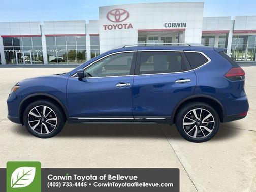Caspian Blue Metallic 2020 Nissan Rogue SL
