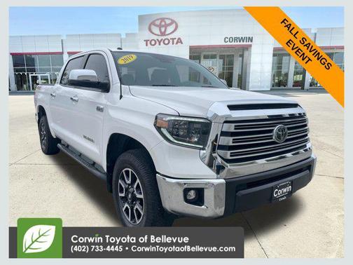 Super White 2019 Toyota Tundra Limited