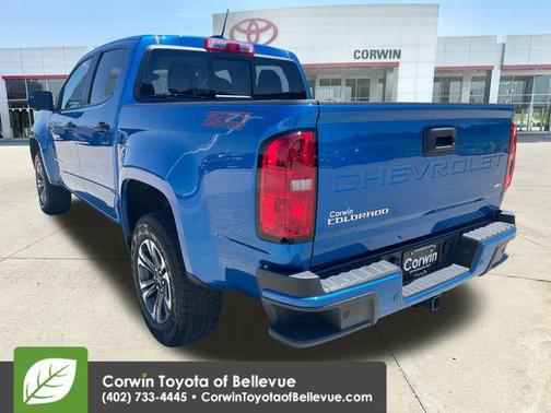 Bright Blue Metallic 2022 Chevrolet Colorado Z71