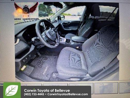 Silver Sky Metallic 2025 Toyota RAV4 Hybrid LE