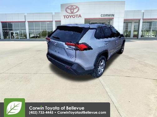 Silver Sky Metallic 2025 Toyota RAV4 Hybrid LE