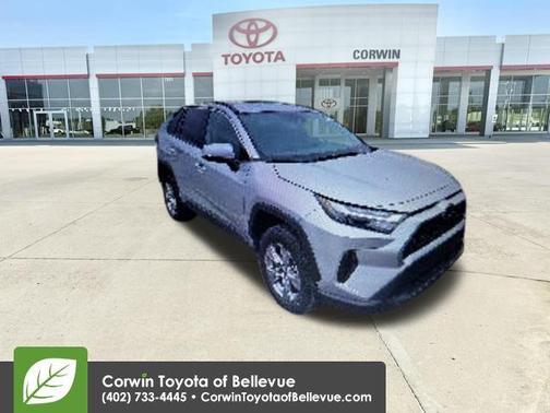 Silver Sky Metallic 2025 Toyota RAV4 Hybrid LE