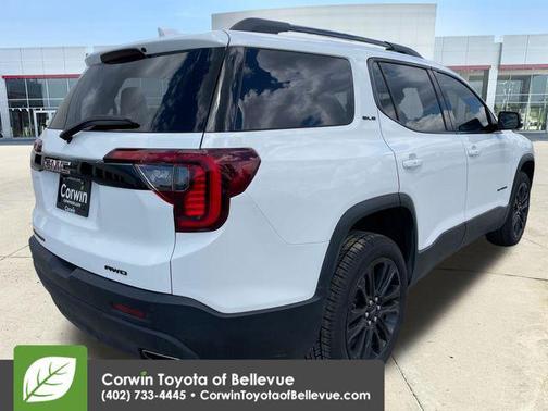 Summit White 2023 GMC Acadia AWD SLE