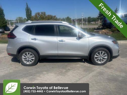 Brilliant Silver 2018 Nissan Rogue SV
