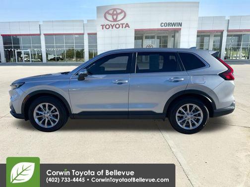 Solar Silver Metallic 2025 Honda CR-V EX-L AWD