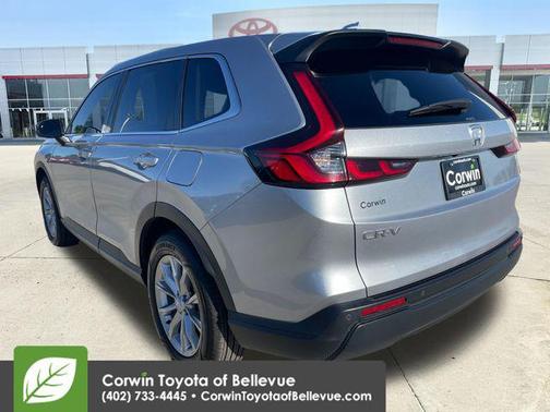 Solar Silver Metallic 2025 Honda CR-V EX-L AWD