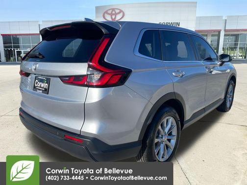 Solar Silver Metallic 2025 Honda CR-V EX-L AWD