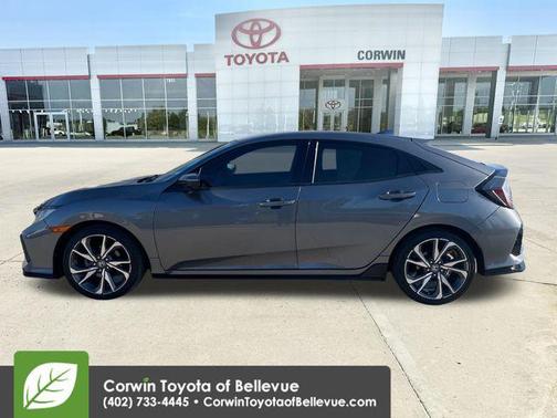 Gray 2021 Honda Civic Sport