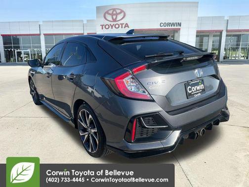 Gray 2021 Honda Civic Sport