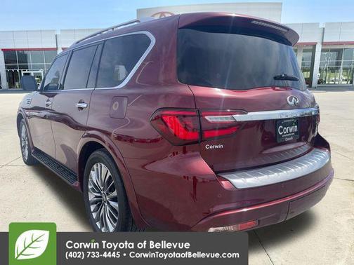 Coulis Red 2021 INFINITI QX80 SENSORY