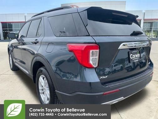 Stone Blue Metallic 2023 Ford Explorer XLT