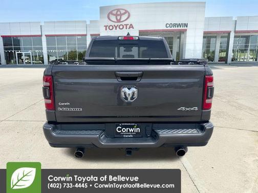 Granite Crystal Metallic Clearcoat 2019 RAM 1500 Laramie