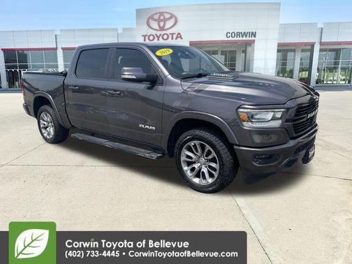 Granite Crystal Metallic Clearcoat 2019 RAM 1500 Laramie