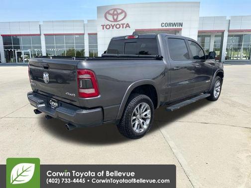 Granite Crystal Metallic Clearcoat 2019 RAM 1500 Laramie