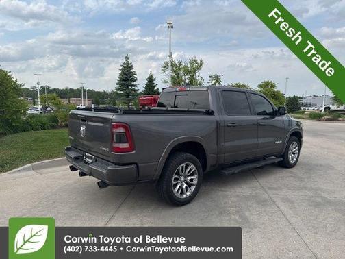 Granite Crystal Metallic Clearcoat 2019 RAM 1500 Laramie