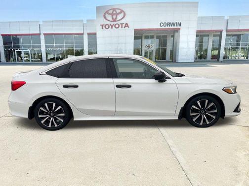 Platinum White Pearl 2023 Honda Civic EX