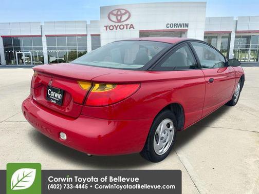 Bright Red 2002 Saturn SC SC1
