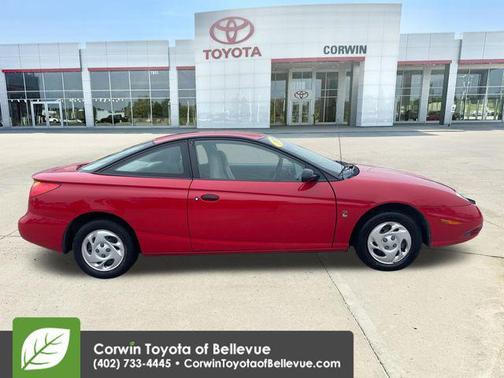 Bright Red 2002 Saturn SC SC1