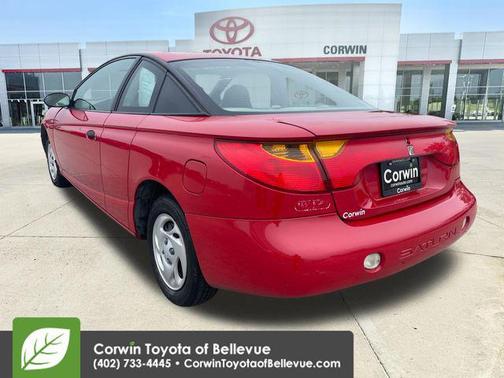Bright Red 2002 Saturn SC SC1