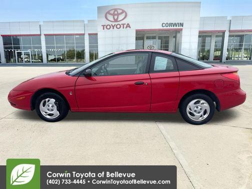 Bright Red 2002 Saturn SC SC1