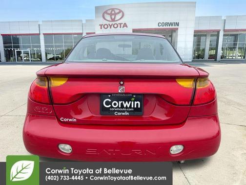 Bright Red 2002 Saturn SC SC1