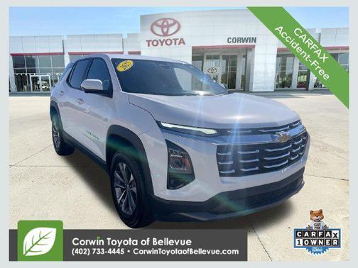 Summit White 2025 Chevrolet Equinox 1LT