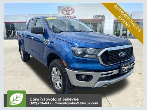 Lightning Blue 2020 Ford Ranger XLT