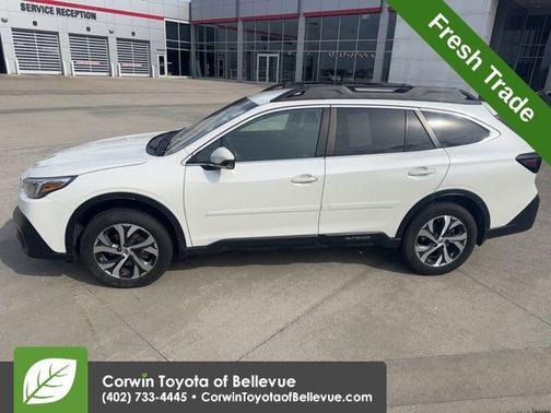 Crystal White Pearl 2021 Subaru Outback Limited