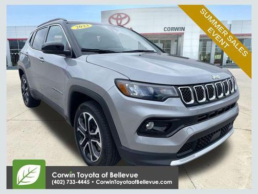 Billet Silver Metallic Clearcoat 2023 Jeep Compass Limited