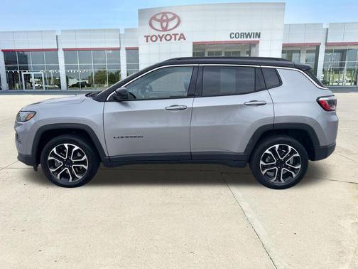 Billet Silver Metallic Clearcoat 2023 Jeep Compass Limited