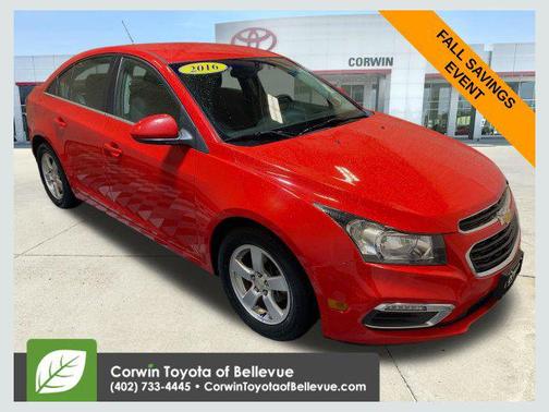 Red Hot 2016 Chevrolet Cruze Limited 1LT