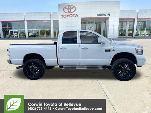 Bright White Clearcoat 2009 Dodge Ram 2500 Laramie Quad Cab