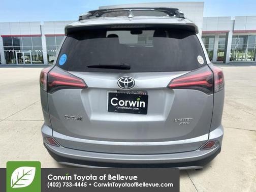 Silver Sky Metallic 2018 Toyota RAV4 Limited