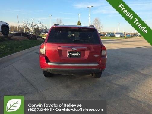 Deep Cherry Red Crystal Pearlcoat 2015 Jeep Compass High Altitude