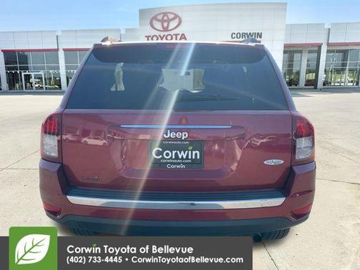 Deep Cherry Red Crystal Pearlcoat 2015 Jeep Compass High Altitude