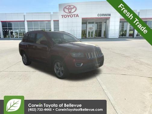 Deep Cherry Red Crystal Pearlcoat 2015 Jeep Compass High Altitude
