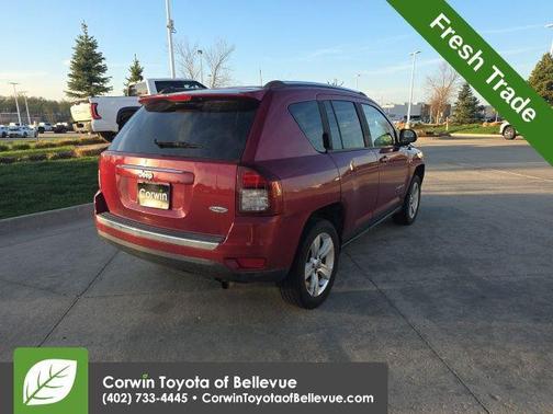 Deep Cherry Red Crystal Pearlcoat 2015 Jeep Compass High Altitude