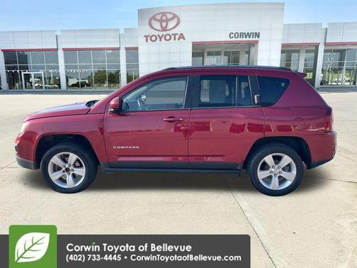 Deep Cherry Red Crystal Pearlcoat 2015 Jeep Compass High Altitude